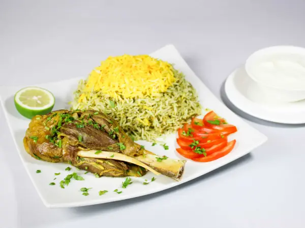 Green Rice Lamb